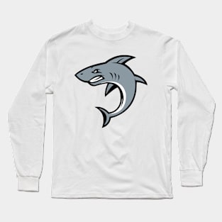 Angry Bullshark Logo Long Sleeve T-Shirt